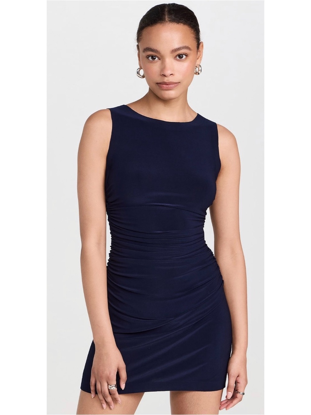 Sleeveless Navy Bodycon Dress - Classic Navy